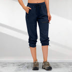 Sumoravibe - Pantaloni Trekking 5 Zip Tasca da donna