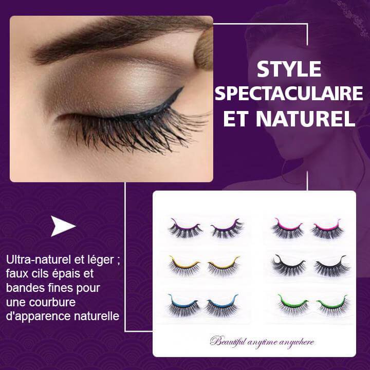 Sumoravibe - Adesivi riutilizzabili per eyeliner e ciglia