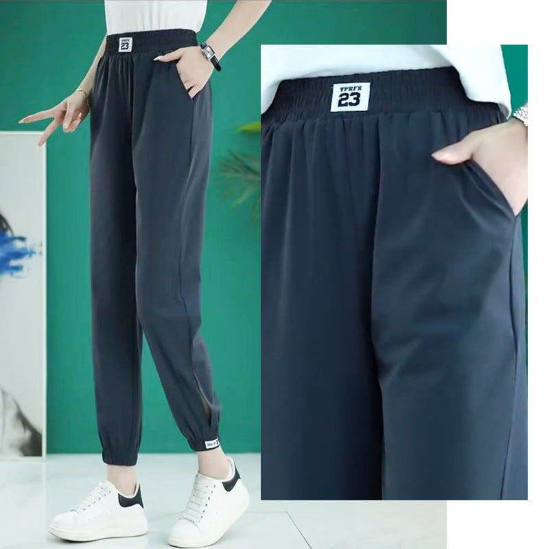 Sumoravibe - Pantaloni sportivi casual da donna ad asciugatura rapida