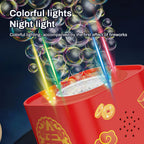 Sumoravibe - Macchina per bolle di fuochi d'artificio: il miglior regalo