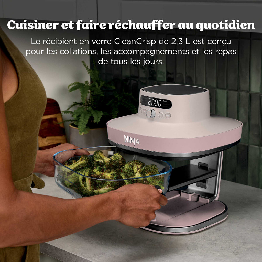 Pack sur mesure Air Fryer en verre Crispi Pro 7-en-1, Rose Quartz
