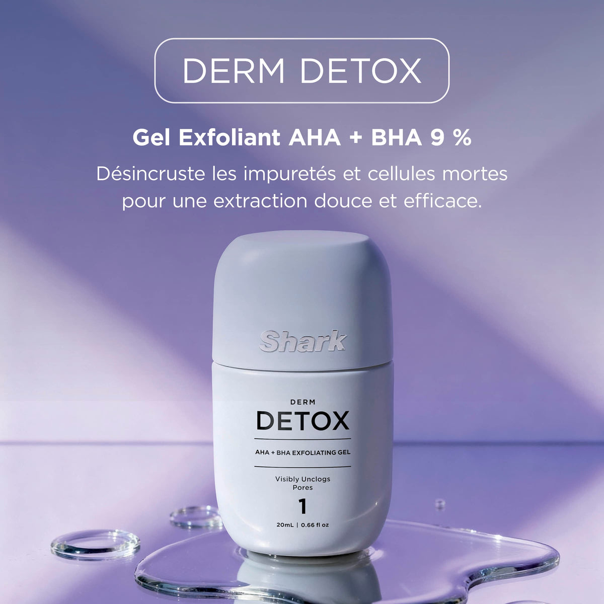 Masque LED CryoGlow + Appareil de soin FacialPro Glow + DePuffi - Bleu