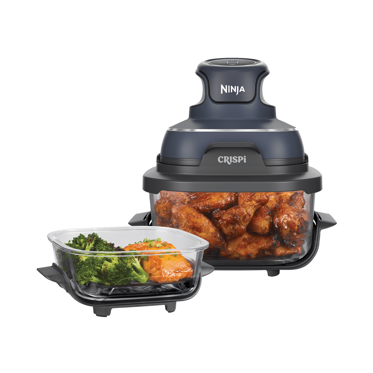 Pack sur mesure Air Fryer en verre Crispi Pro 7-en-1, Rose Quartz