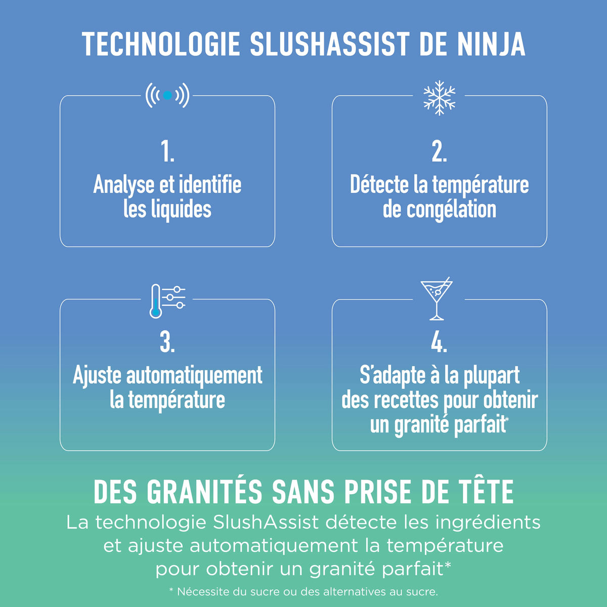 Machine à granités et boissons glacées Ninja SLUSHi XL - Lilas