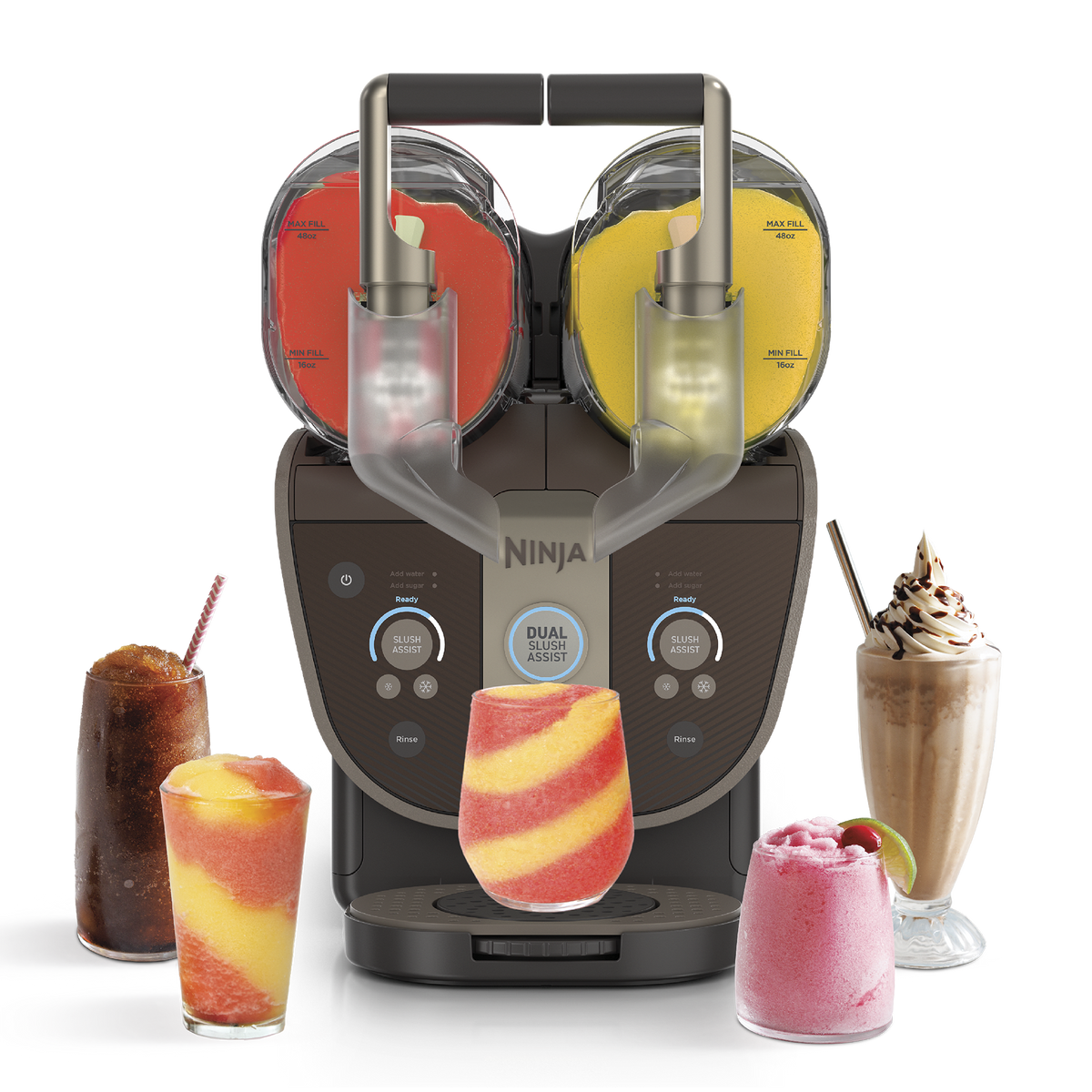 Machine à granités et boissons glacées NINJA SLUSHi Twist - Mocha