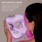Masque LED Shark CryoGlow avec rafraîchissement du contour des yeux - Lilas doux
