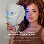 Masque LED Shark CryoGlow avec rafraîchissement du contour des yeux - Bleu Givré