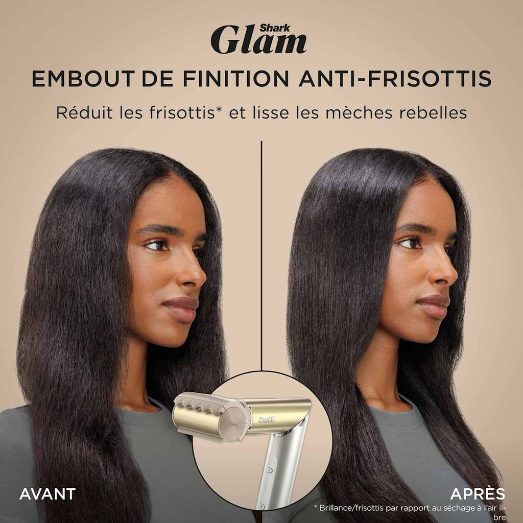 Multi-Styler Shark Glam Lisseur avec 5 embouts dont embout RapidGloss