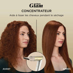 Multi-Styler premium et Sèche-Cheveux 5-en-1 avec diffuseur Shark Glam - Or