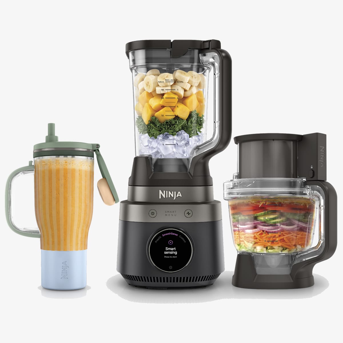 Machine à glaces Ninja CREAMi 7-en-1 - Glaces, sorbets et milkshakes maison