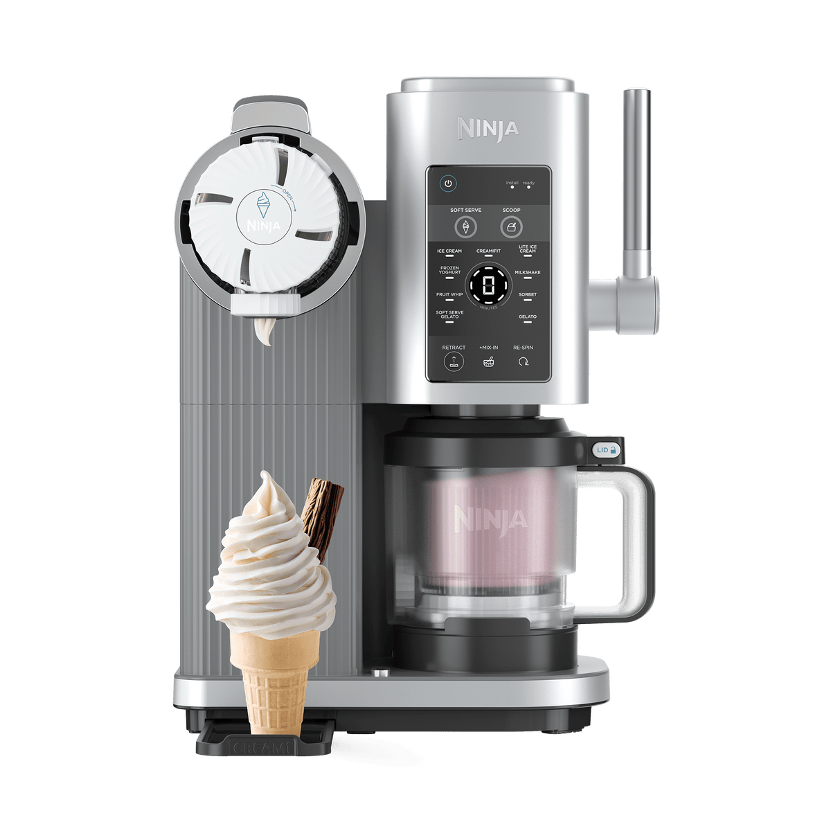 Pack Machine à glace Ninja CREAMi 7-en-1 et 6 pots