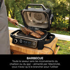 Barbecue électrique et fumoir Ninja Woodfire avec fumage naturel OG701EU