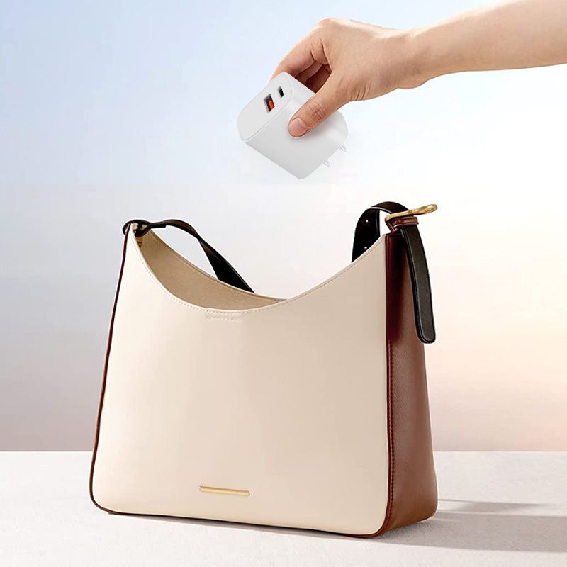 Sumoravibe - Caricabatterie veloce da 20W con adattatore di alimentazione a due porte