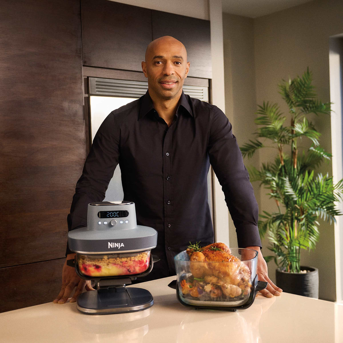 Air Fryer en verre Crispi Pro 7-en-1, Bone