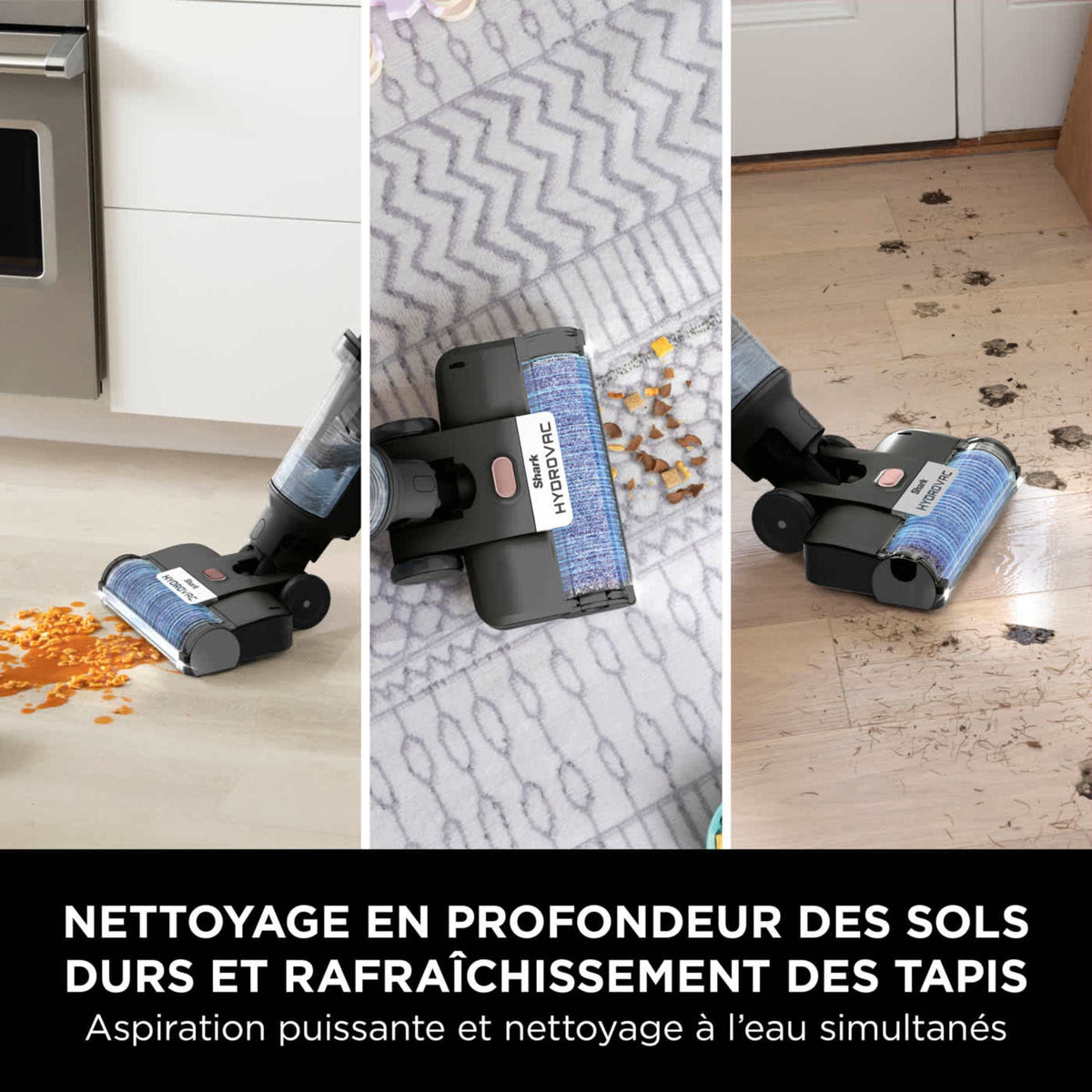 Pack Aspirateur laveur sans fil HydroVac et Détacheur HairPro Pet