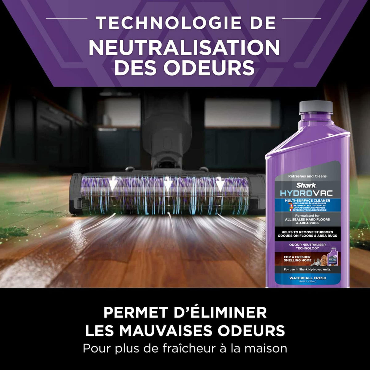 Pack Aspirateur laveur sans fil HydroVac et Détacheur HairPro Pet