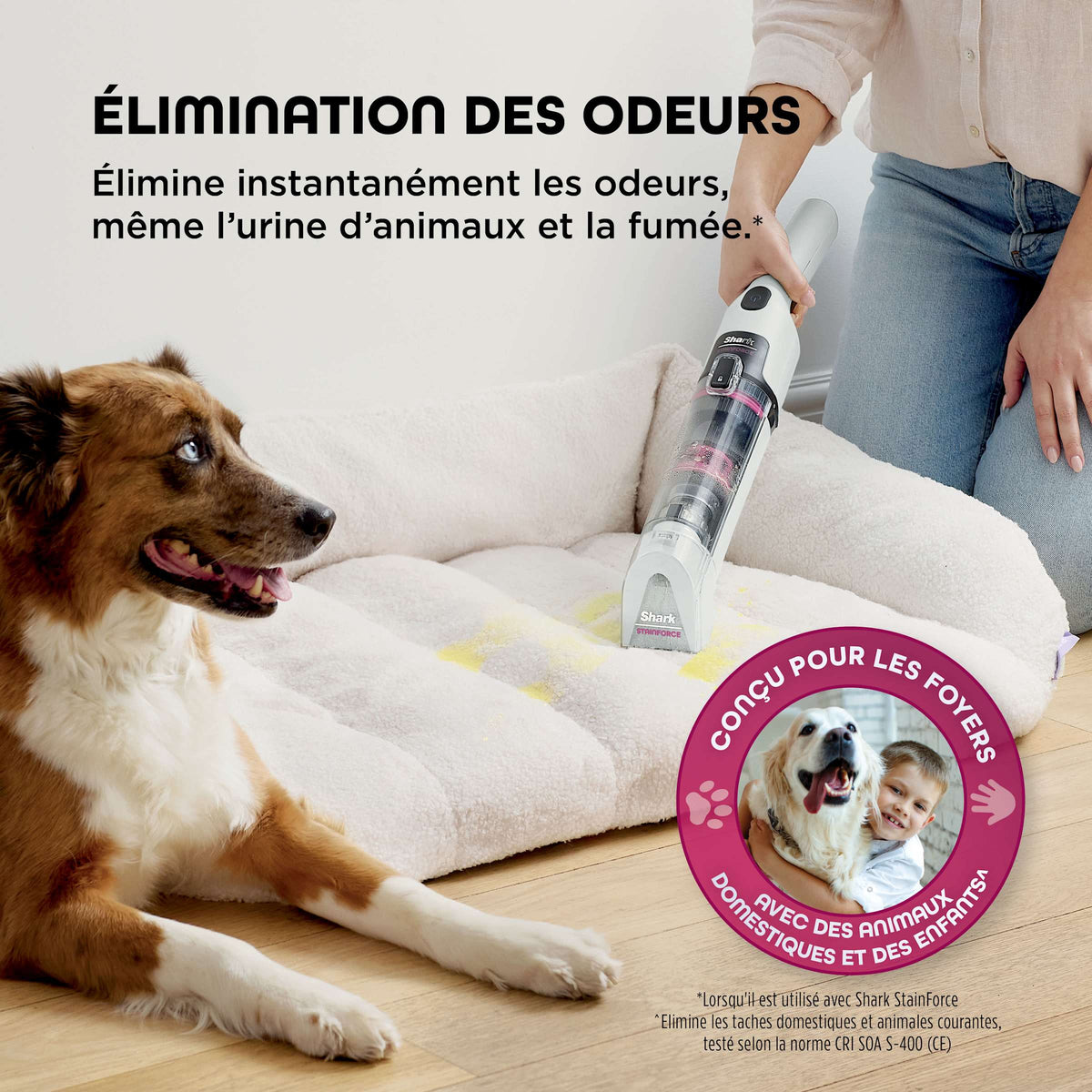 Lot de deux recharges de solution nettoyante pour détacheur StainForce