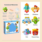 Sumoravibe - Il Miglior Regalo per i Bambini - Kit Divertente di Cucito Fai-da-Te per Bambini