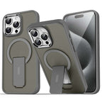Sumoravibe - Custodia Magnetica Antiurto con Supporto per iPhone Serie 15-11