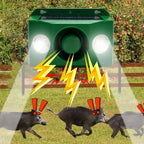 Sumoravibe - Luci di avvertimento solari repellenti per animali che fanno un forte rumore
