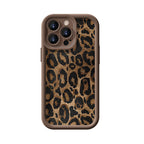 Sumoravibe - Custodia per iPhone con Stampa Leopardo e Laccetto