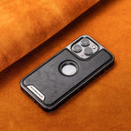 Sumoravibe - Custodia in Pelle di Lusso per iPhone