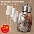 Sumoravibe - Bottiglia d'Acqua Isolata Elegante e Portatile