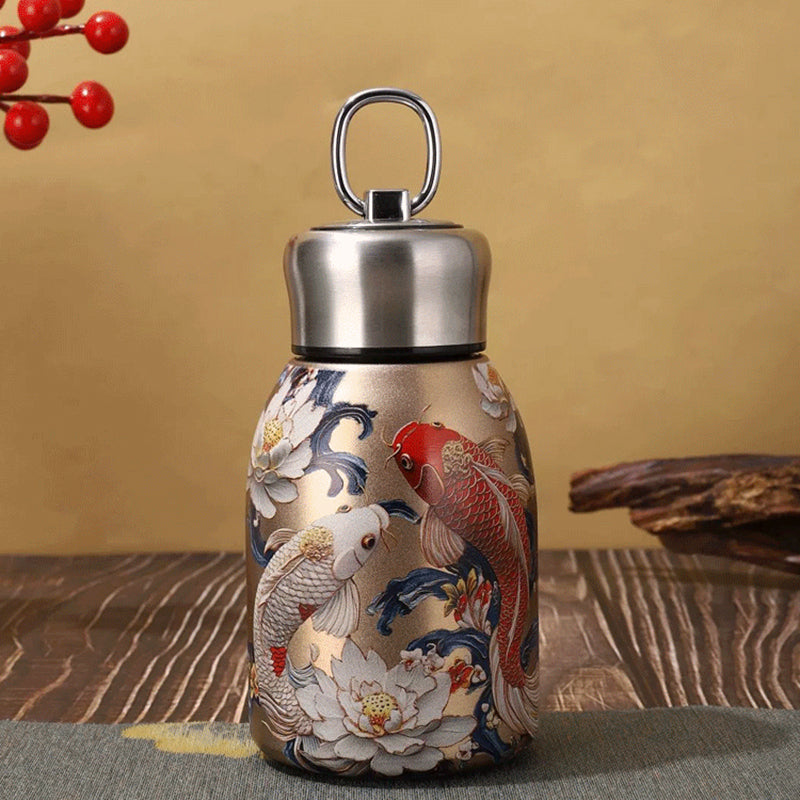 Sumoravibe - Bottiglia d'Acqua Isolata Elegante e Portatile