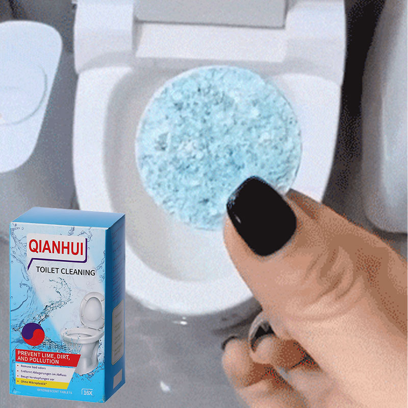 Sumoravibe - Pastiglie per la pulizia delle toilette profumate a limone