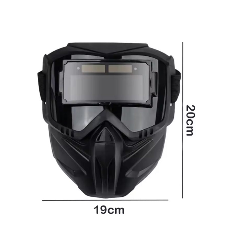 Sumoravibe - Casco da Saldatura Autooscurante per la Protezione degli Occhi